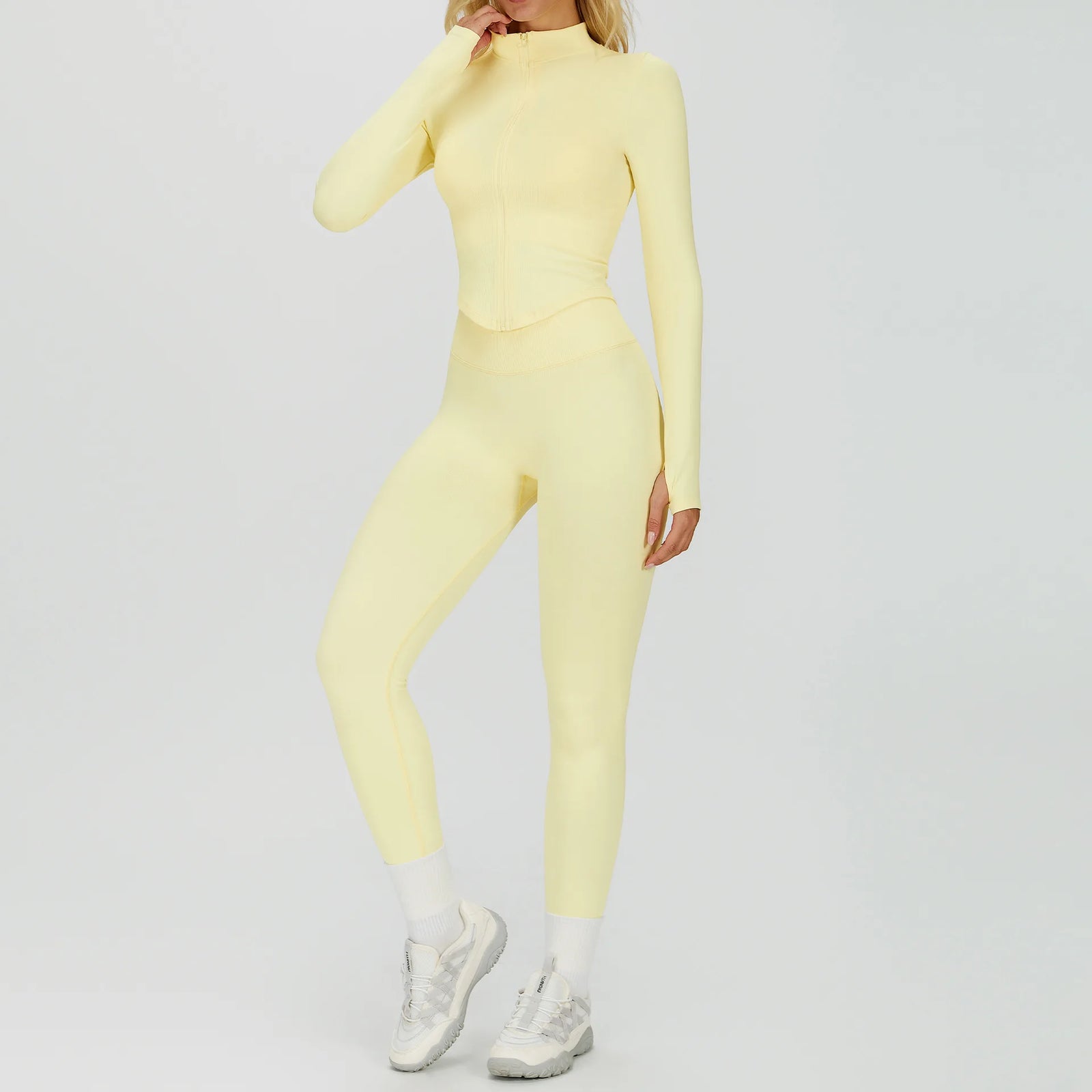 Women's Bra And Leggings Yoga Set For Workout Outfits