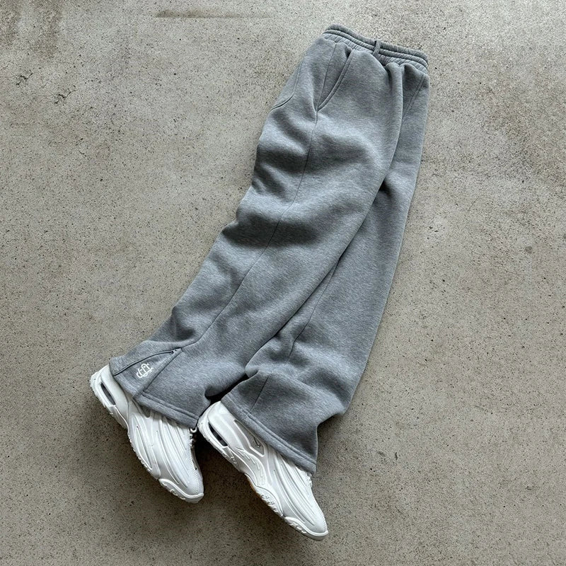 Full Length Loose Fit Casual Streetwear Drawstring Pants