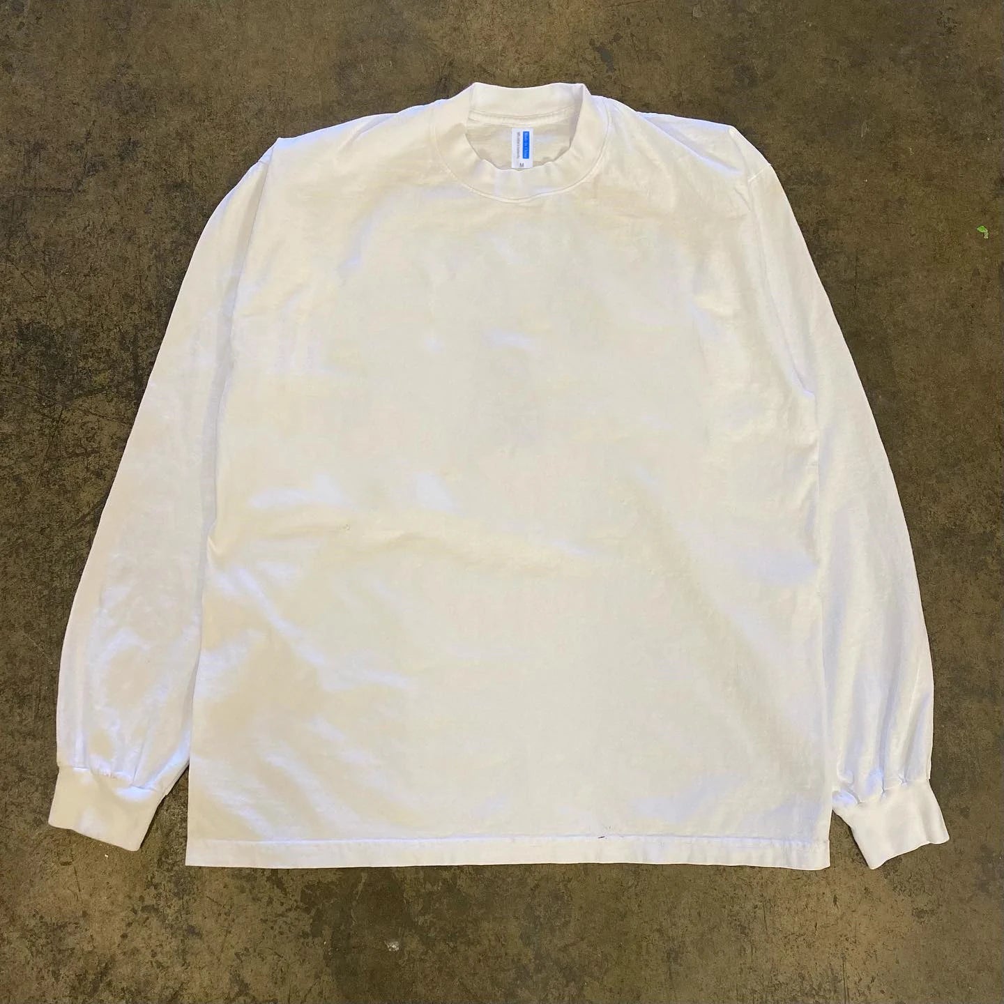Oversized Cotton Long-Sleeve T-Shirt