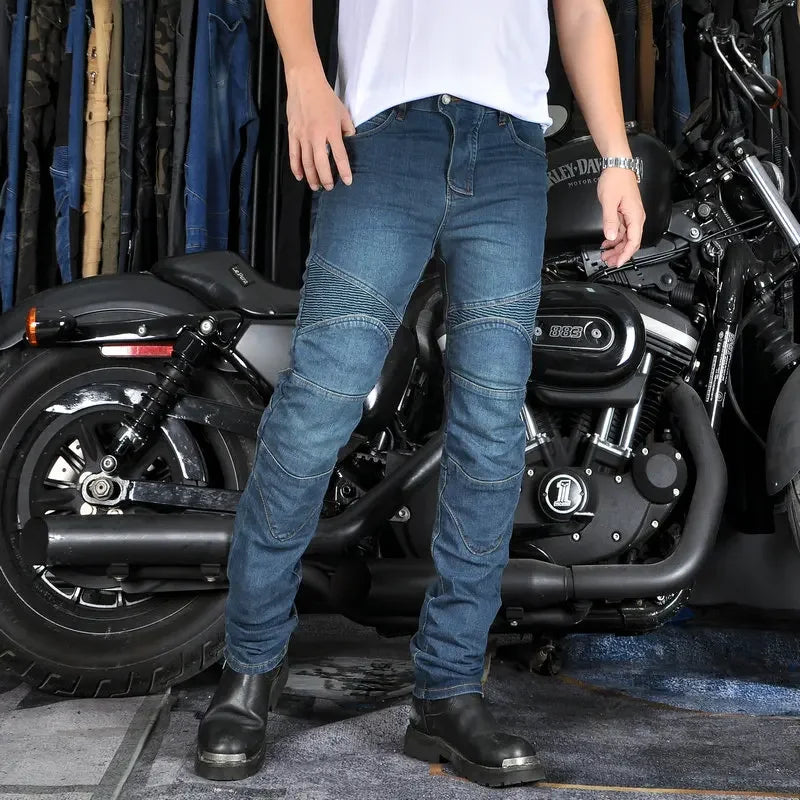 Men's Straight Leg Denim Jeans for Casual Everyday Wear