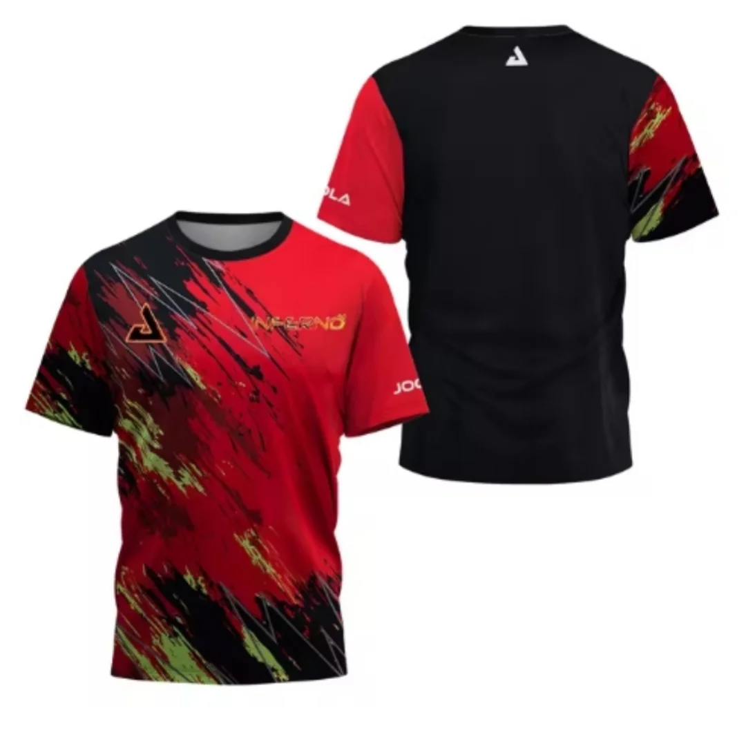 Floral Court Sports Short Sleeve T-shirt For Sports Outfits