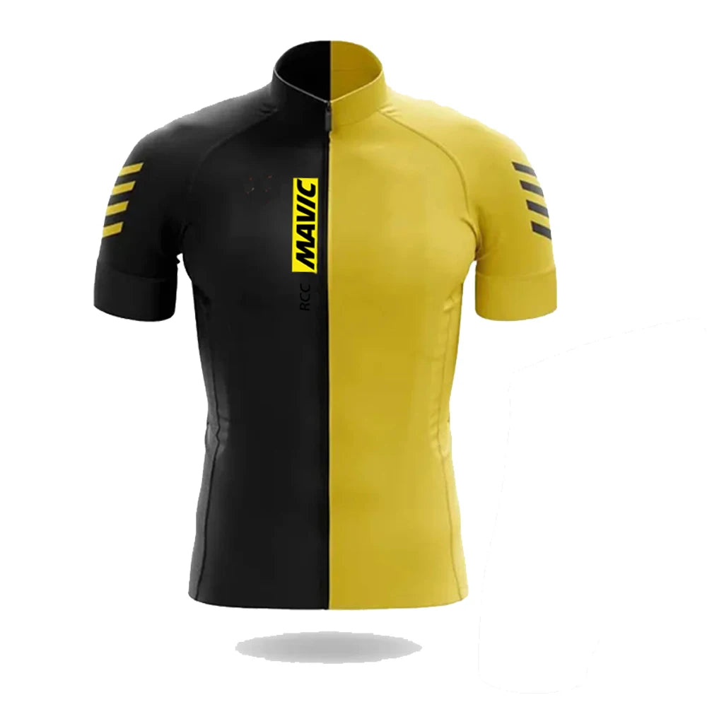 Men's Cycling Jerseys and Shorts with Separate Graphic Style Options
