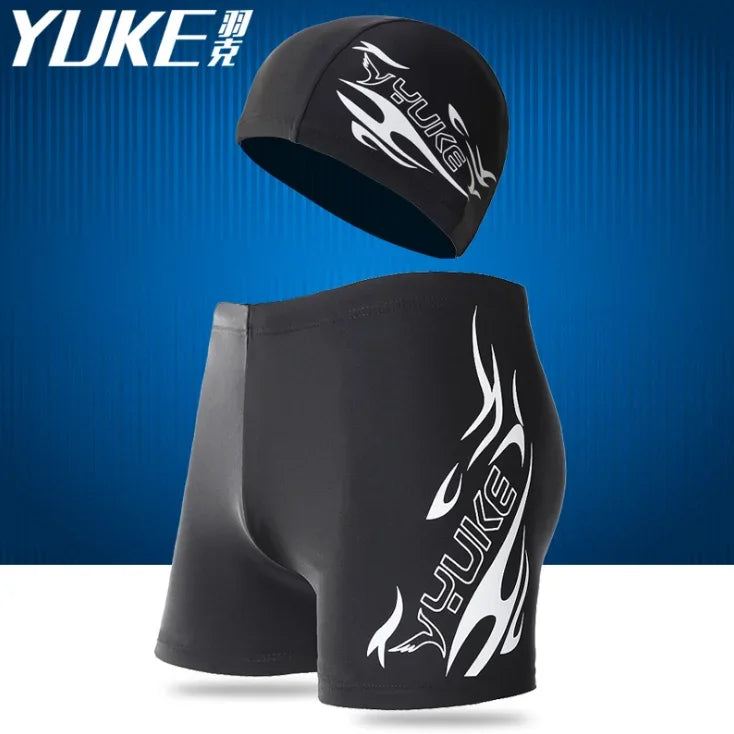 Men's Printed Swim Briefs with Original Accessory Options