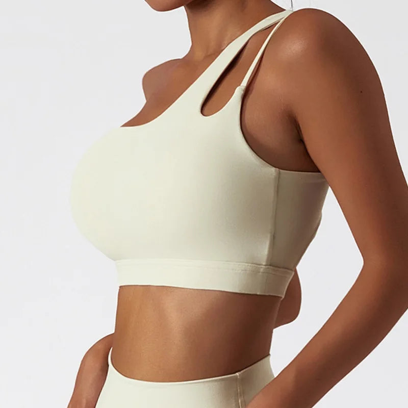 Women's One-Shoulder Sports Bra