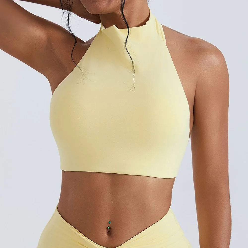 Women's High-Neck Sports Bra