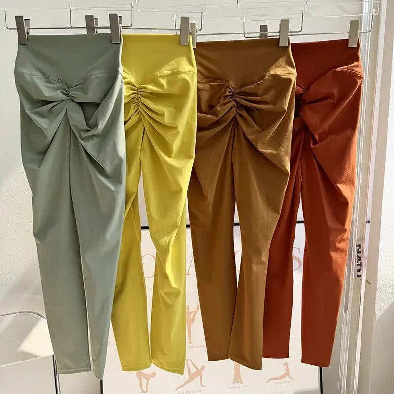 Women's Scrunch Full Length Leggings For Workout Outfits