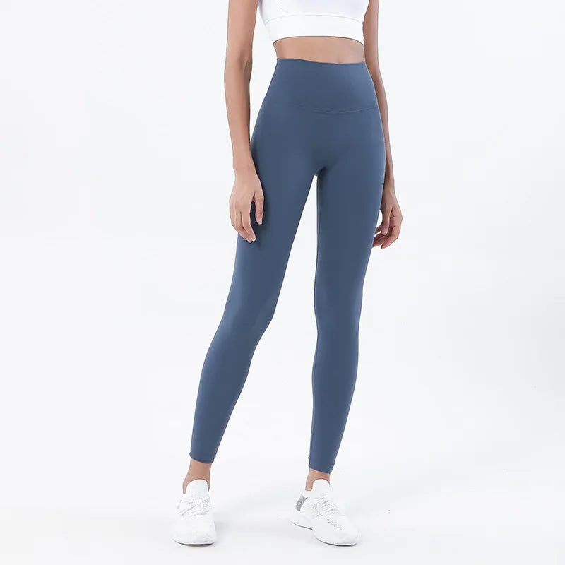 Women's Side Pocket Full Length Leggings For Workout Outfits