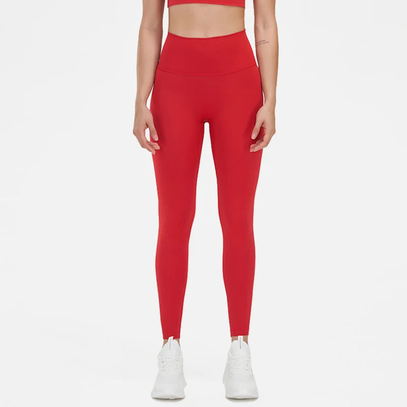Women's Side Pocket Full Length Leggings For Workout Outfits