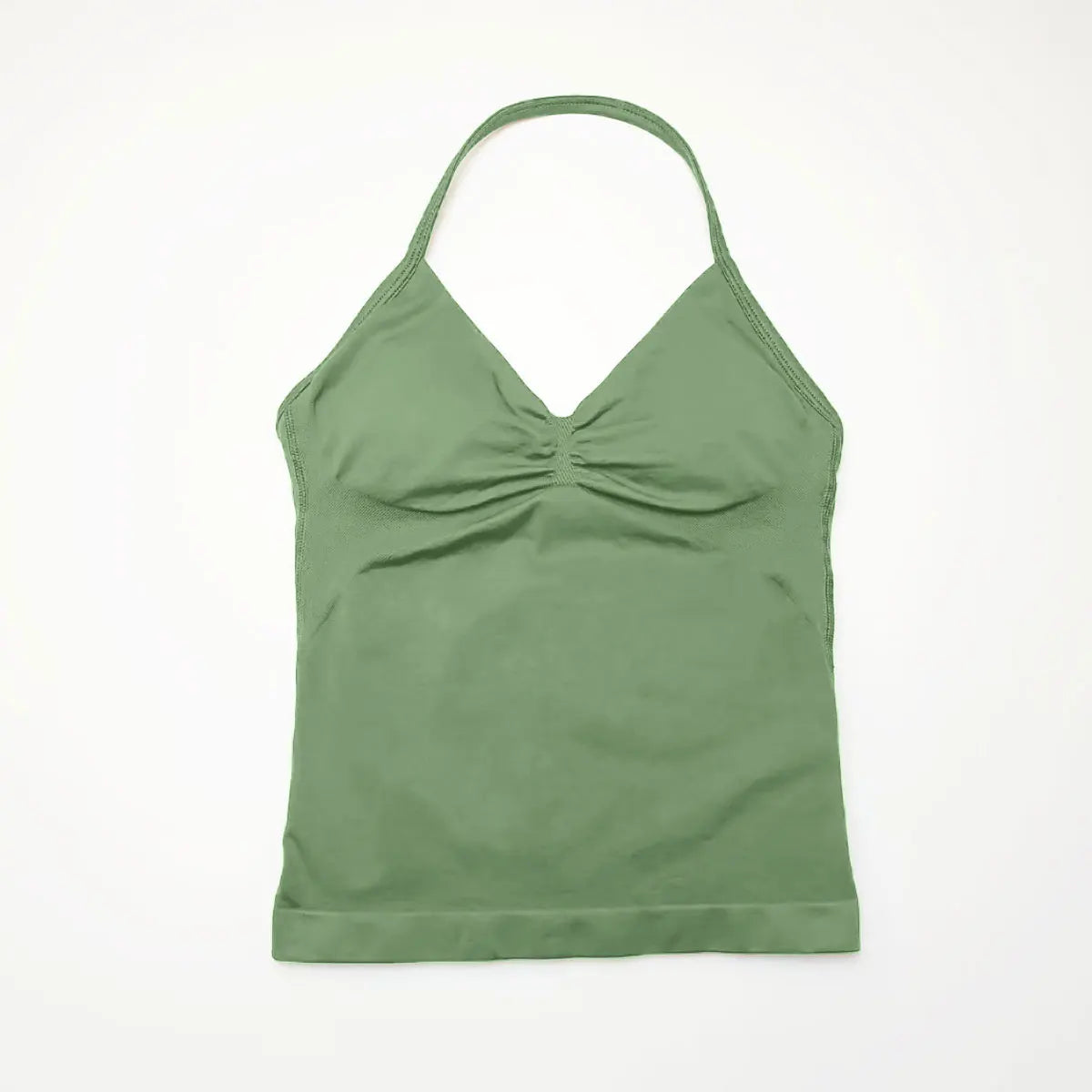 Women's Halter Strap Longline Sports Tank Top For Workout Outfits