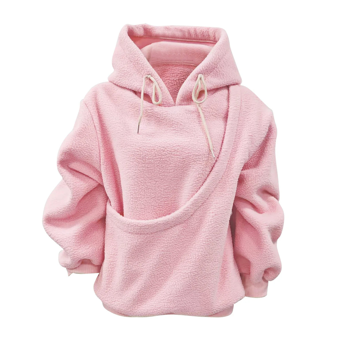 Long Sleeve Casual Hooded Sweatshirt with Relaxed Streetwear Styling