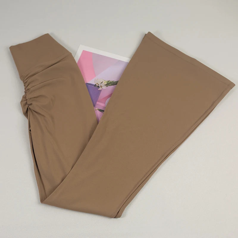 Women's High Waist Flared Leggings For Workout Outfits