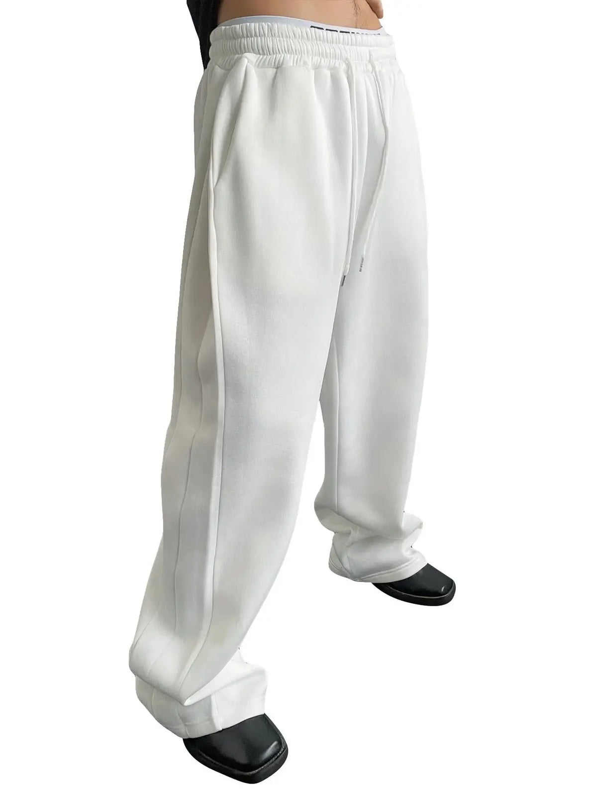 Full Length Loose Fit Casual Drawstring Running Jogger Pants