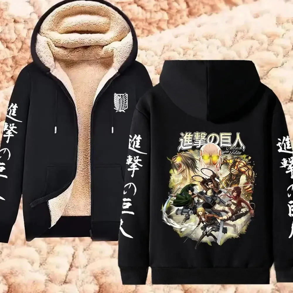 Hooded Long Sleeve Full Zip Casual Streetwear Jacket