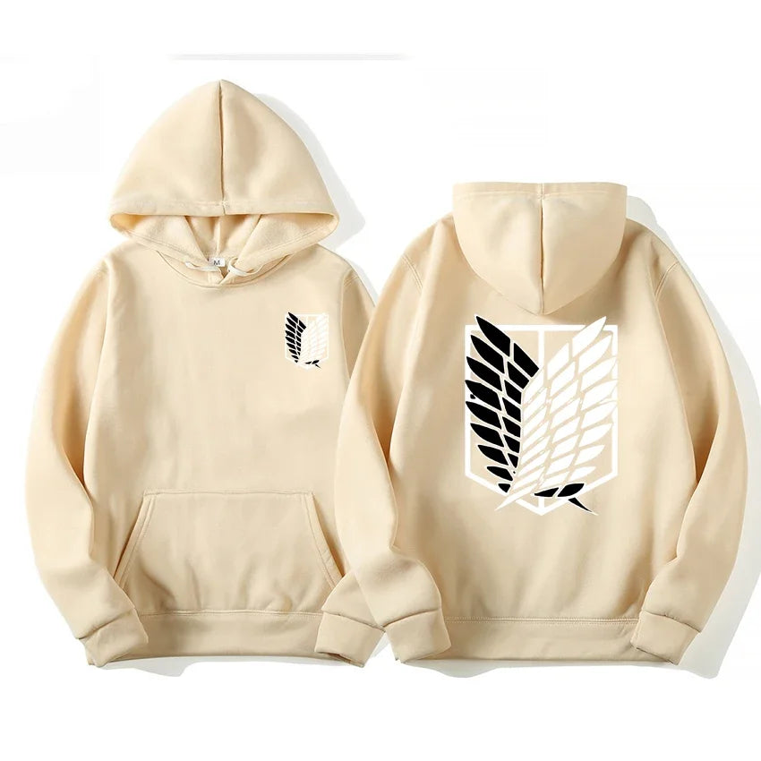 Attack on Titan Graphic Pullover Hoodie