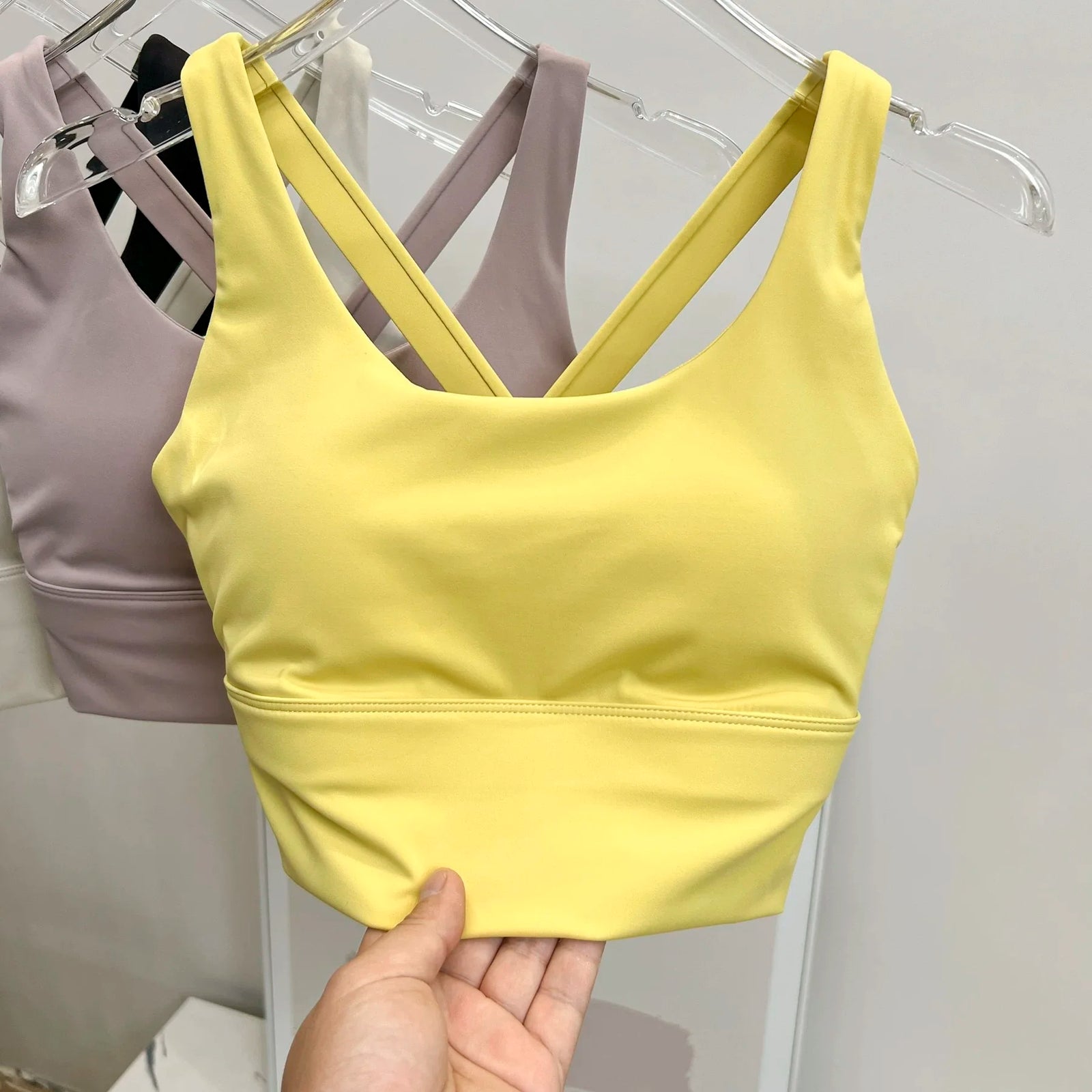Women's Cross-Strap Sports Bra