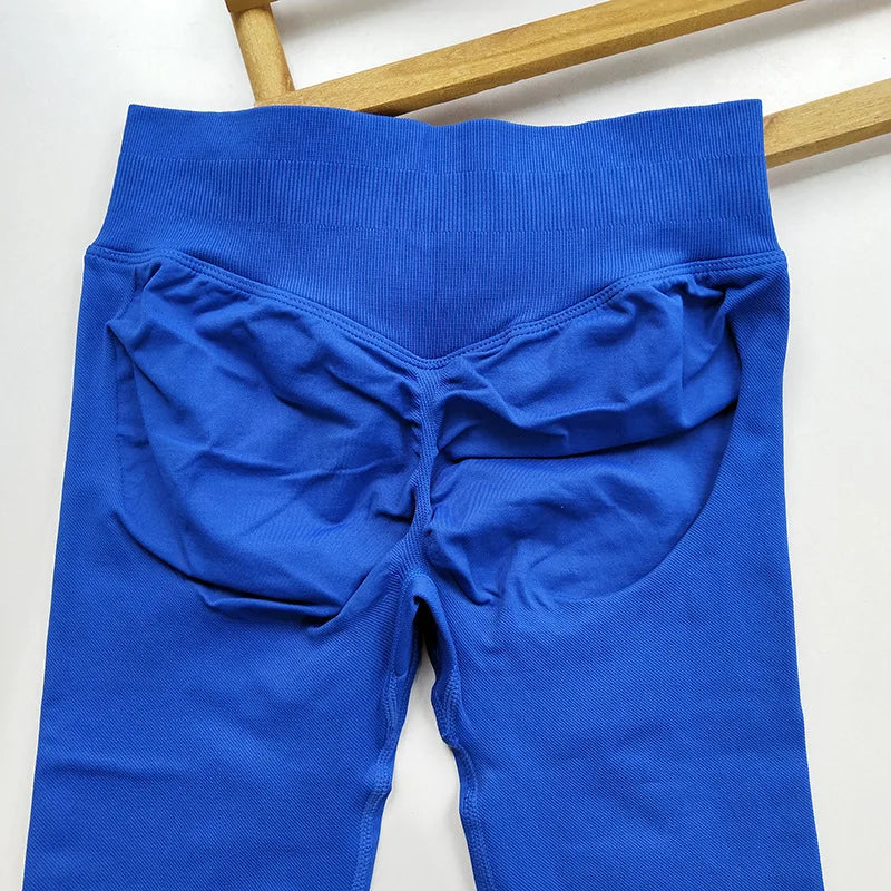 Women's Scrunch Capri Leggings For Workout Outfits And Layering