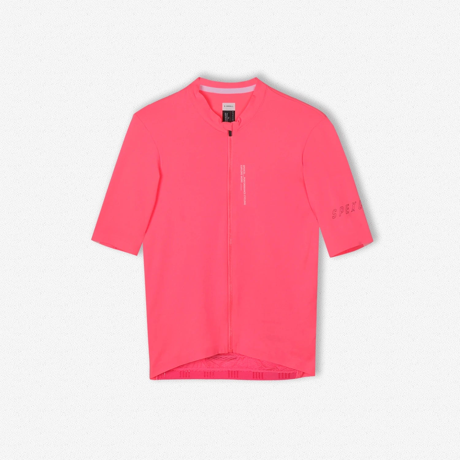 Men's Short Sleeve Zip-Front Cycling Jersey for Summer Road Bike Rides
