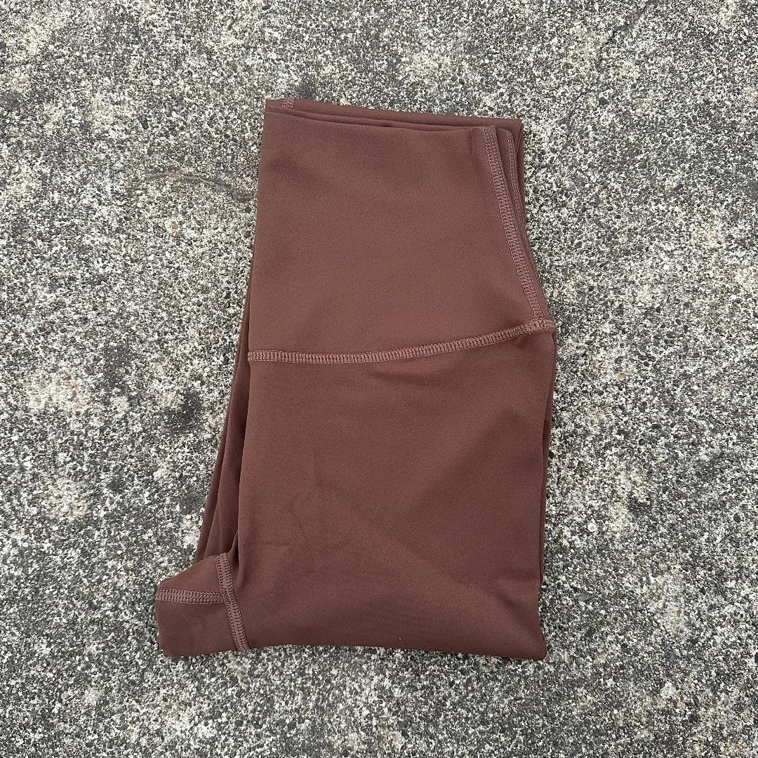 Women's Back Pocket Capri Leggings For Workout Outfits