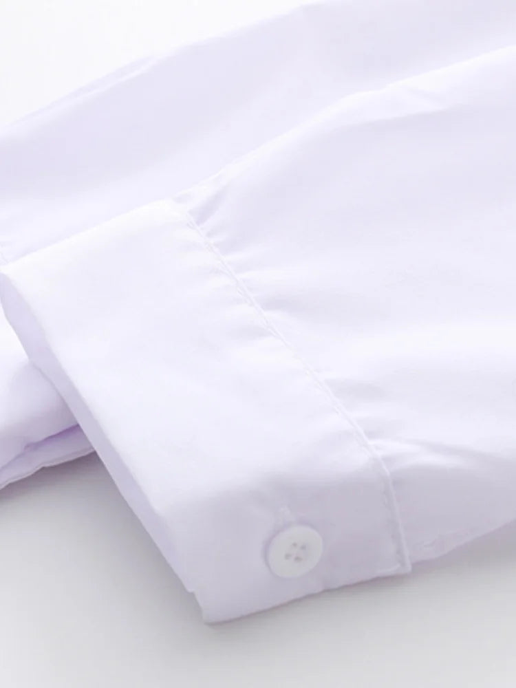Women's Embroidered Collared Long Sleeve Shirt