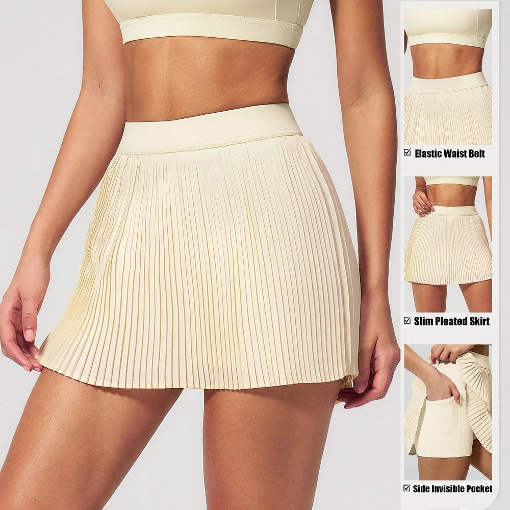 Women's Pleated Tennis Skort