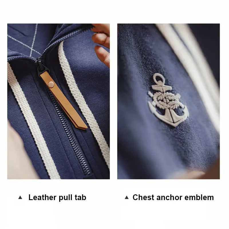 Stand Collar Half Zip Long Sleeve Casual Pullover Sweatshirt