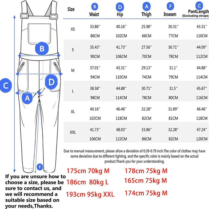 Full Length Suspender Ski and Snowboard Winter Bib Pants