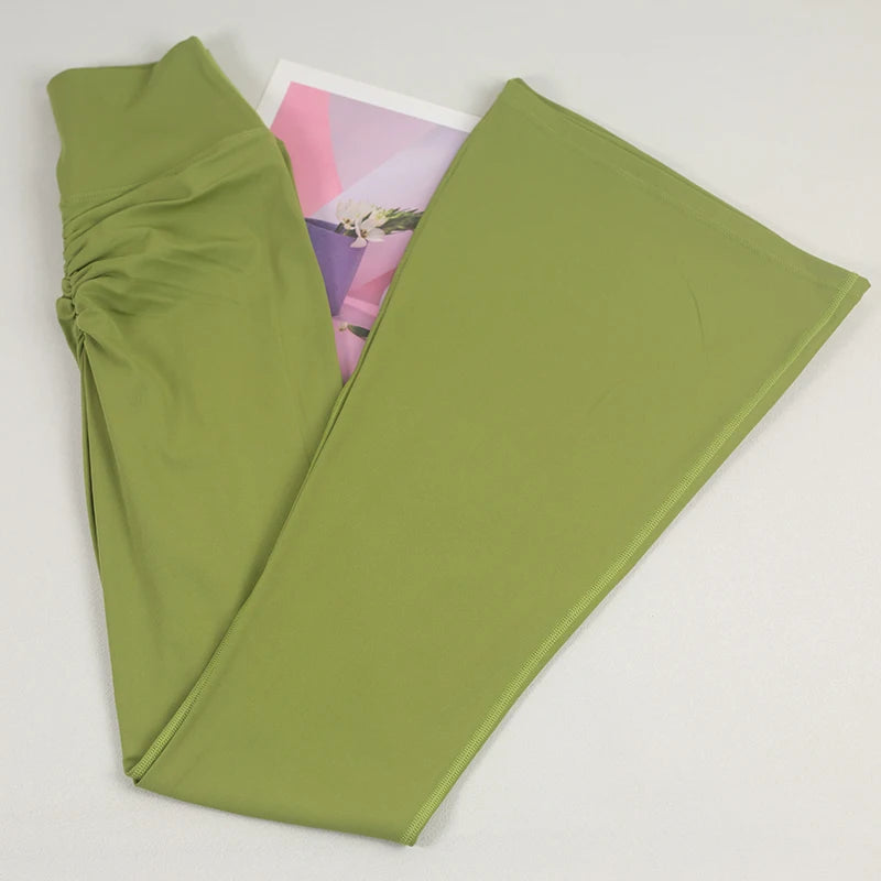 Women's High Waist Flared Leggings For Workout Outfits
