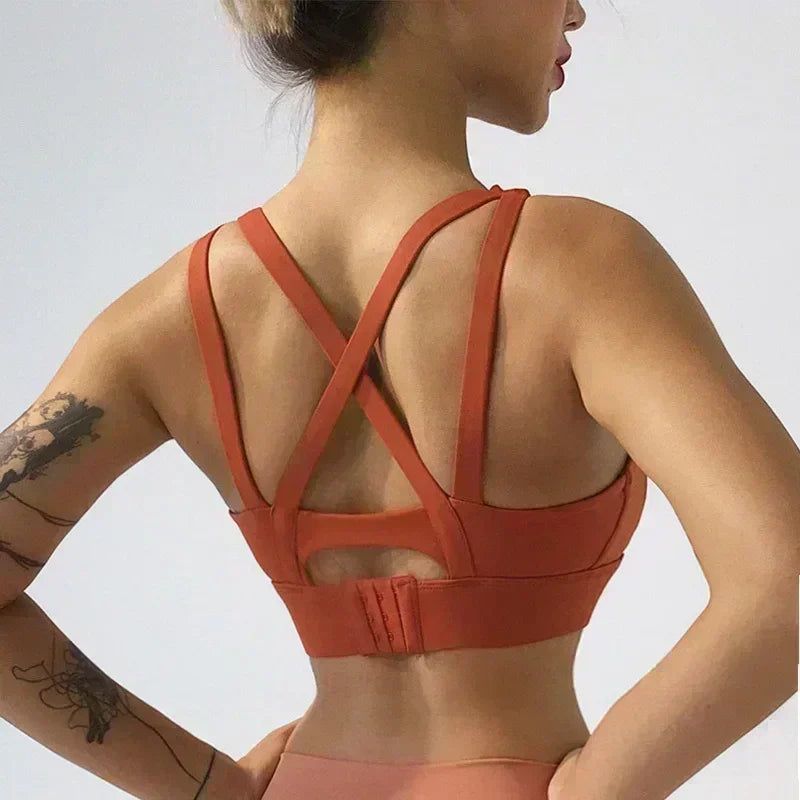 Women's Cross-Back Sports Bra