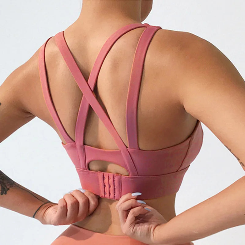 Women's Cross-Back Sports Bra