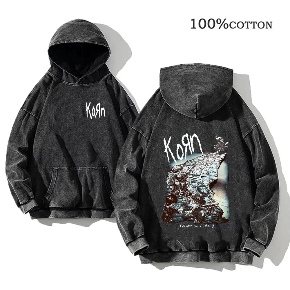 Graphic Long Sleeve Casual Hooded Sweatshirt with Original Style Options