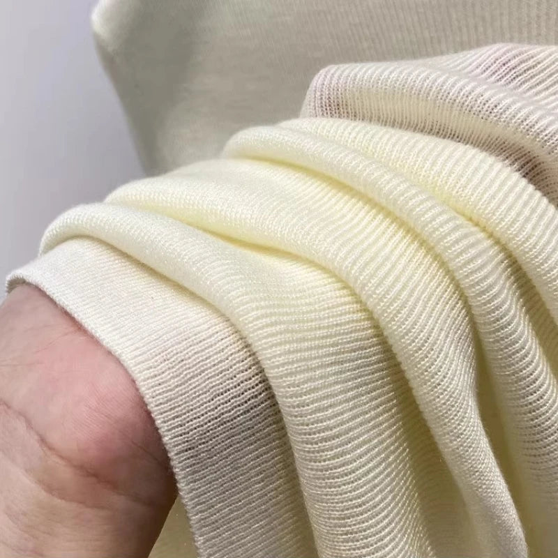 Women's Mock Neck Fitted Long Sleeve Sweater Casual Knit Layer