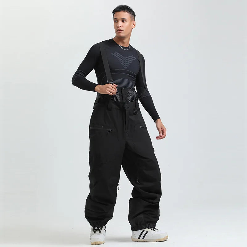 Full Length Suspender Ski and Snowboard Winter Bib Pants