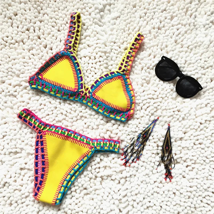 Crochet Triangle Bikini