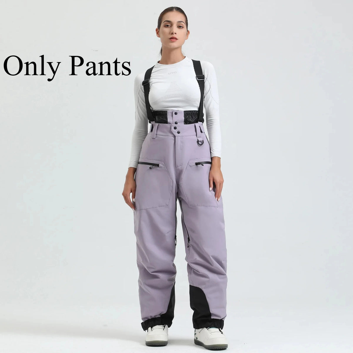 Full Length Suspender Ski and Snowboard Winter Bib Pants