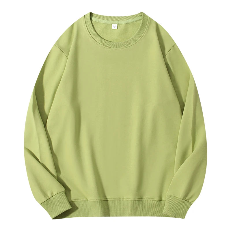 Long Sleeve Casual Pullover Sweatshirt with Original Style Options