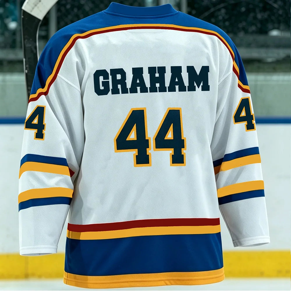 Briar University Number Graphic Long Sleeve Jersey For Sports Outfits