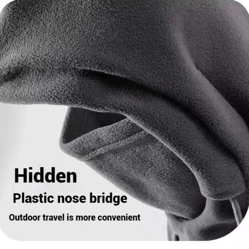 Drawstring Balaclava Hood with Head and Neck Coverage