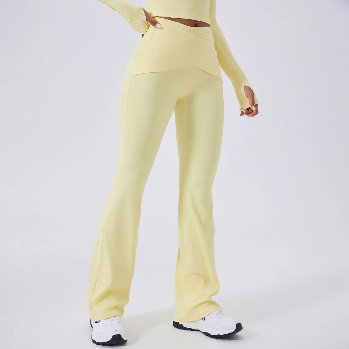 Women's Off-Shoulder Top and Shorts Workout Set