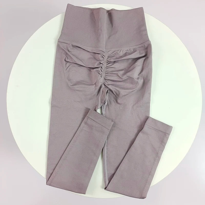 Women's Scrunch Full Length Leggings For Workout Outfits