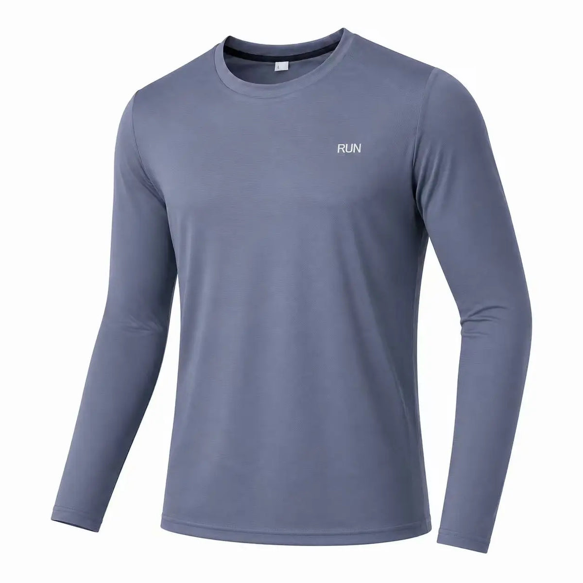 Men's Raglan Long Sleeve Crew Neck T-shirt For Workout Outfits