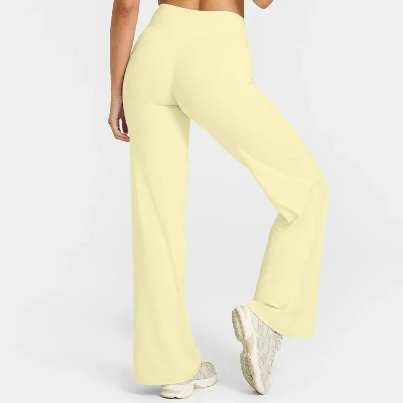 Women's Loose Wide Leg Yoga Pants For Workout Outfits