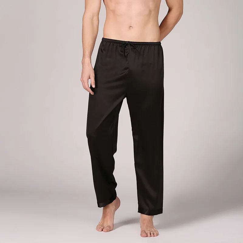 Men's Printed Button Front Pajamas with Matching Lounge Style Options