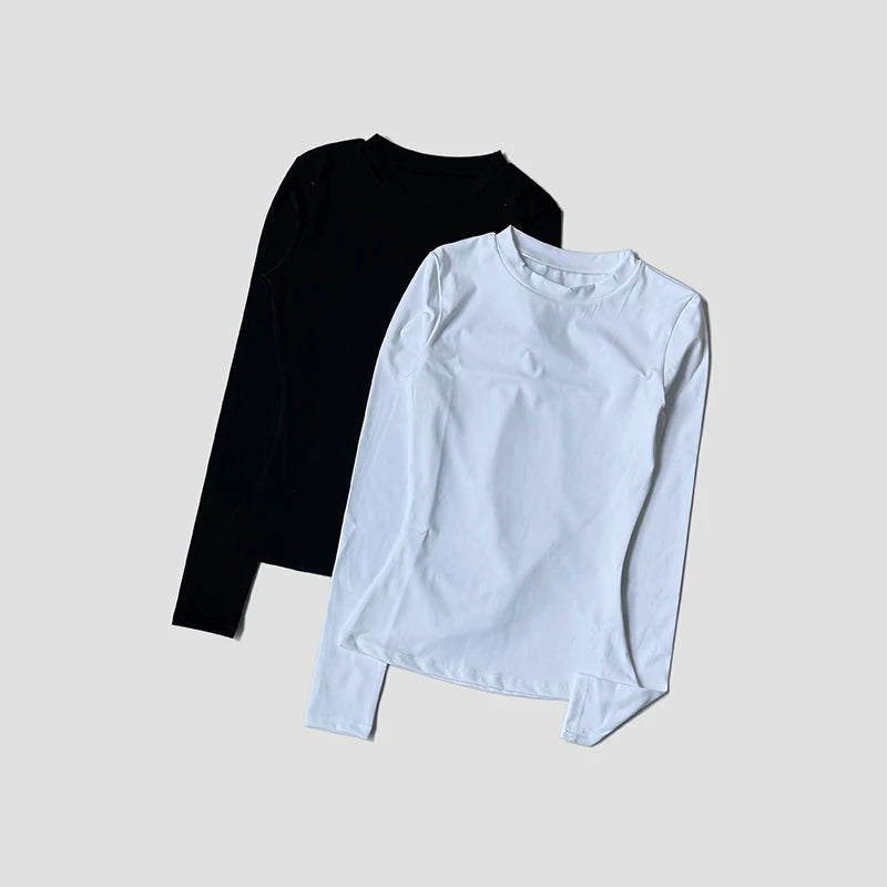 Women’s Long Sleeve Workout Top for Gym, Pilates, Yoga & Running