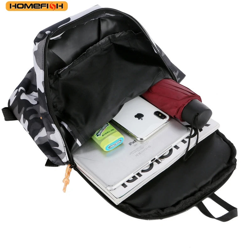 Compact Sports Backpack with Front Pocket and Shoulder Straps