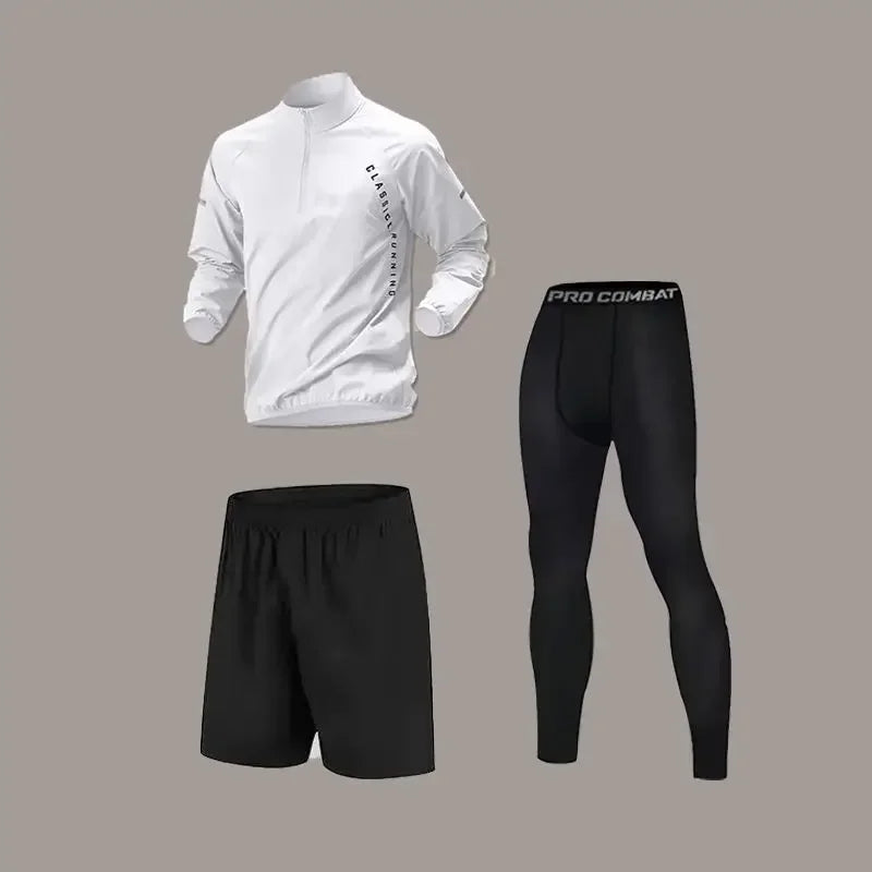 Coordinated Sports Top and Bottom Clothing Set with Style Options