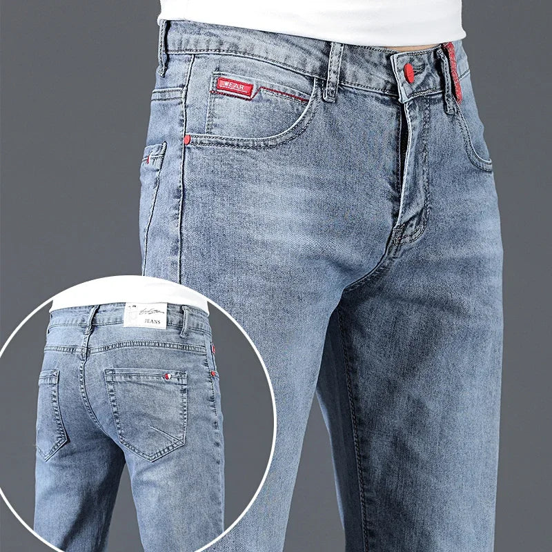 Men's Slim Fit Denim Jeans for Casual Everyday Wear
