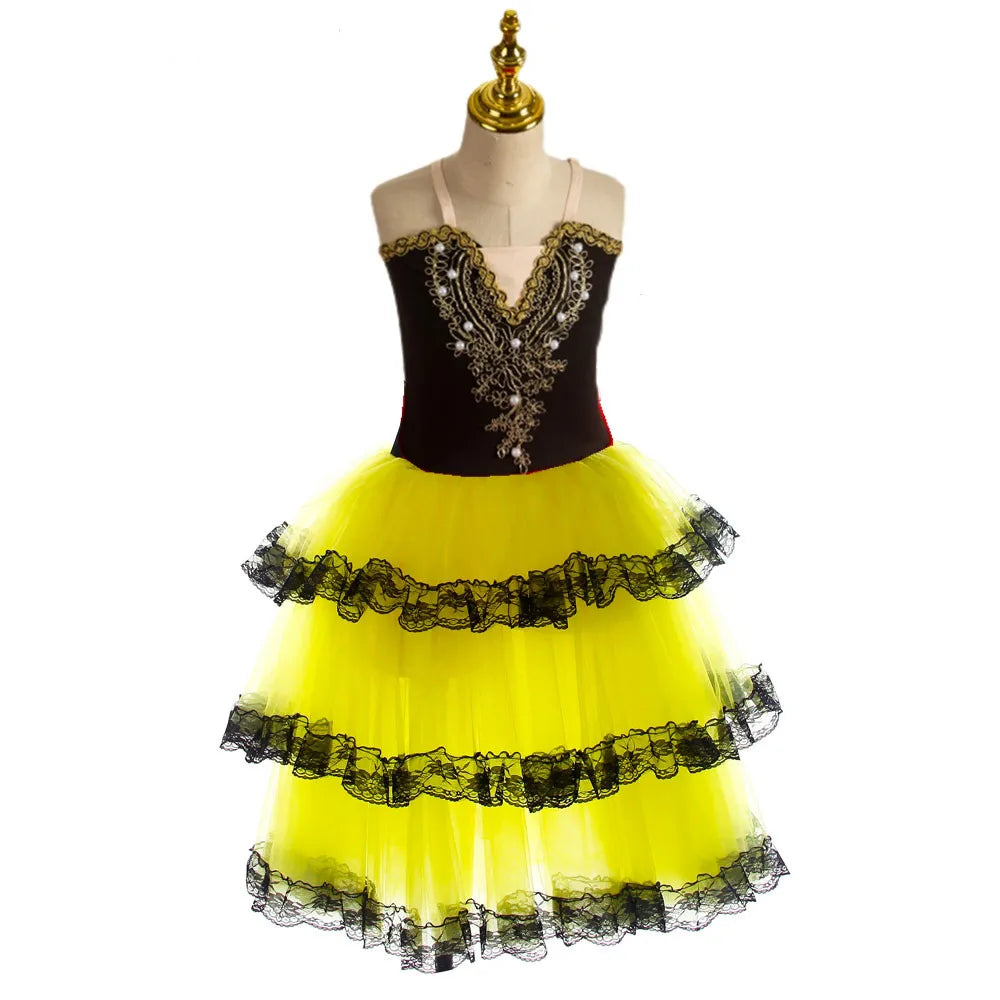 Romantic Ballet Tutu Costume with Child and Adult Labelled Size Options