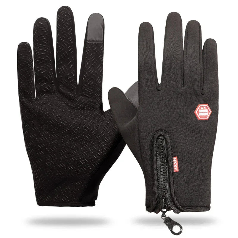 Full Finger Outdoor Gloves with Shaped Wrist Cuffs