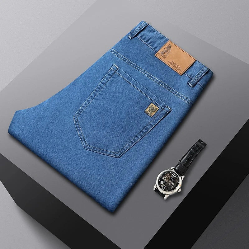 Men's Slim Fit Denim Jeans for Casual Everyday Wear