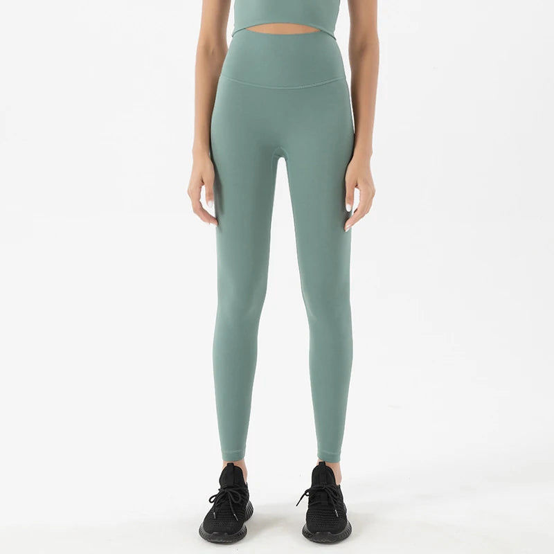 Women's Side Pocket Full Length Leggings For Workout Outfits